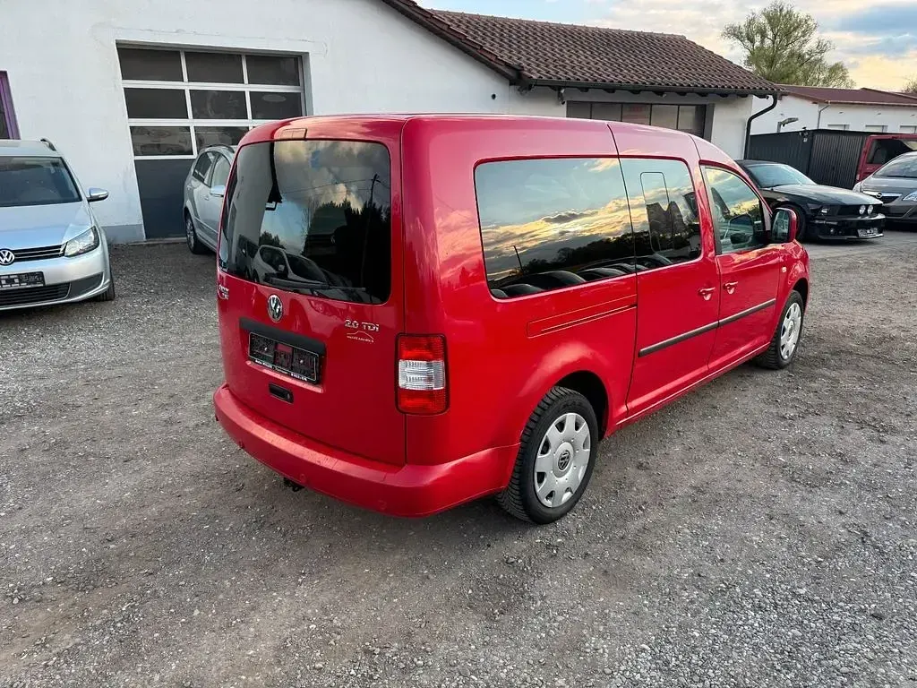 Gebraucht VW Caddy Life 140 PS (102 kW) 2008 Rot Van / Kleinbus