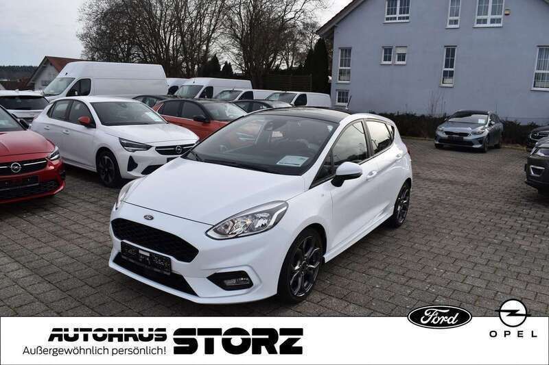 Weiß Gebraucht 2019 Ford Fiesta ST-Line Kleinwagen | 14.990 € (Etwas zu teuer) - Bild 1/4