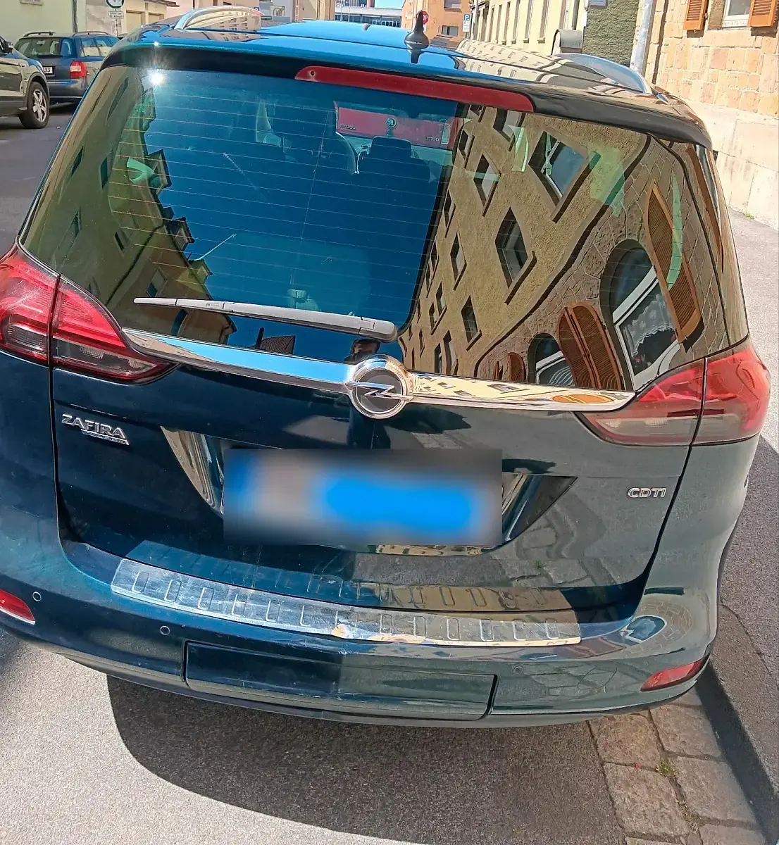 Gebraucht Opel Zafira 170 PS (125 kW) 2015 Grün Van / Kleinbus