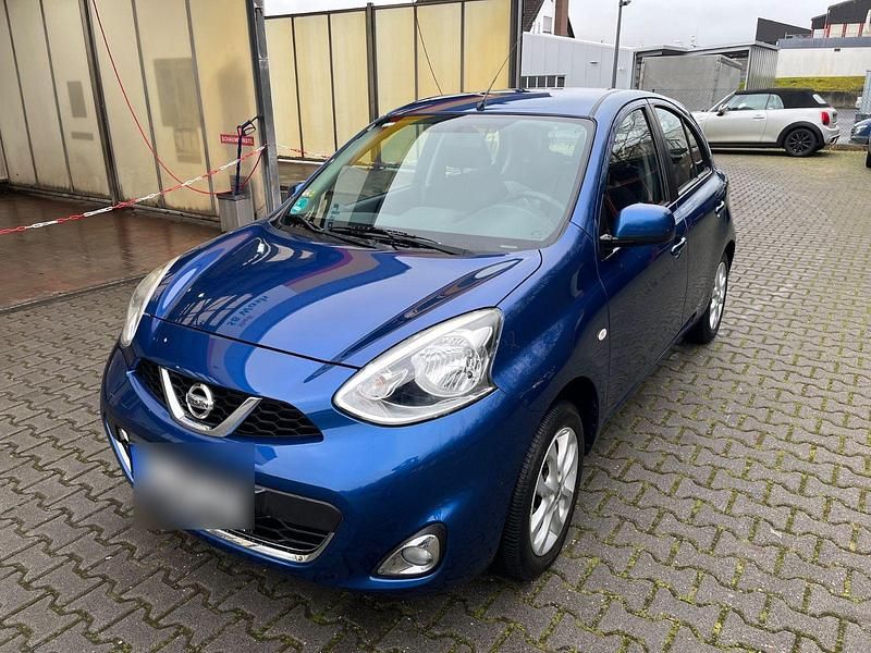 Gebraucht Nissan Micra Acenta 80 PS (58 kW) 2017 Blau Kleinwagen