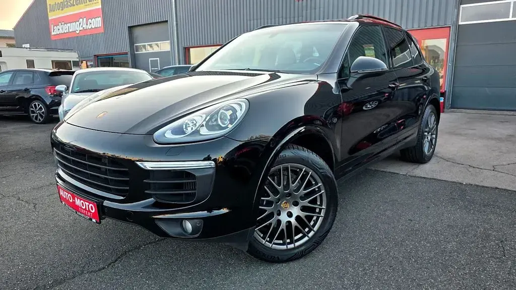 Gebraucht Porsche Cayenne Platinum Edition 262 PS (192 kW) 2017 Schwarz (metallic) SUV