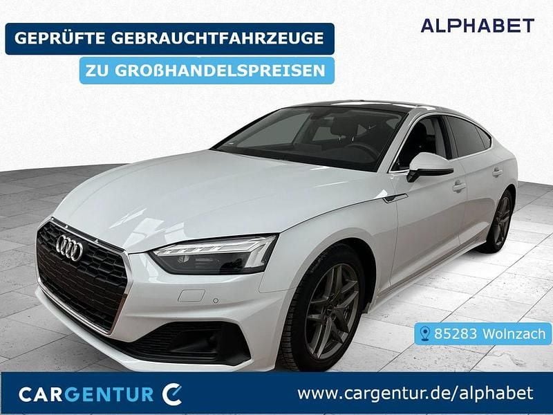 Gebraucht Audi A5 Sportback Basis 204 PS (150 kW) 2022 Gletscherweiss (metallic) Kleinwagen