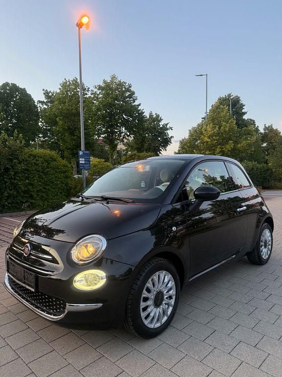 Schwarz Gebraucht 2017 Fiat 500 Lounge Kleinwagen | 7.790 € (Guter Preis) - Bild 1/4