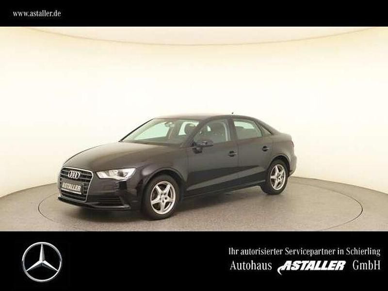 Mythosschwarz metallic (metallic) Gebraucht 2015 Audi A3 Attraction Limousine | 10.499 € (Guter Preis) - Bild 1/4