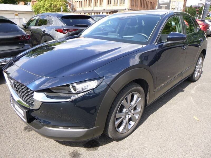 Deep crystal blue Gebraucht 2020 Mazda CX-30 Selection SUV | 19.990 € (Fairer Preis) - Bild 1/4