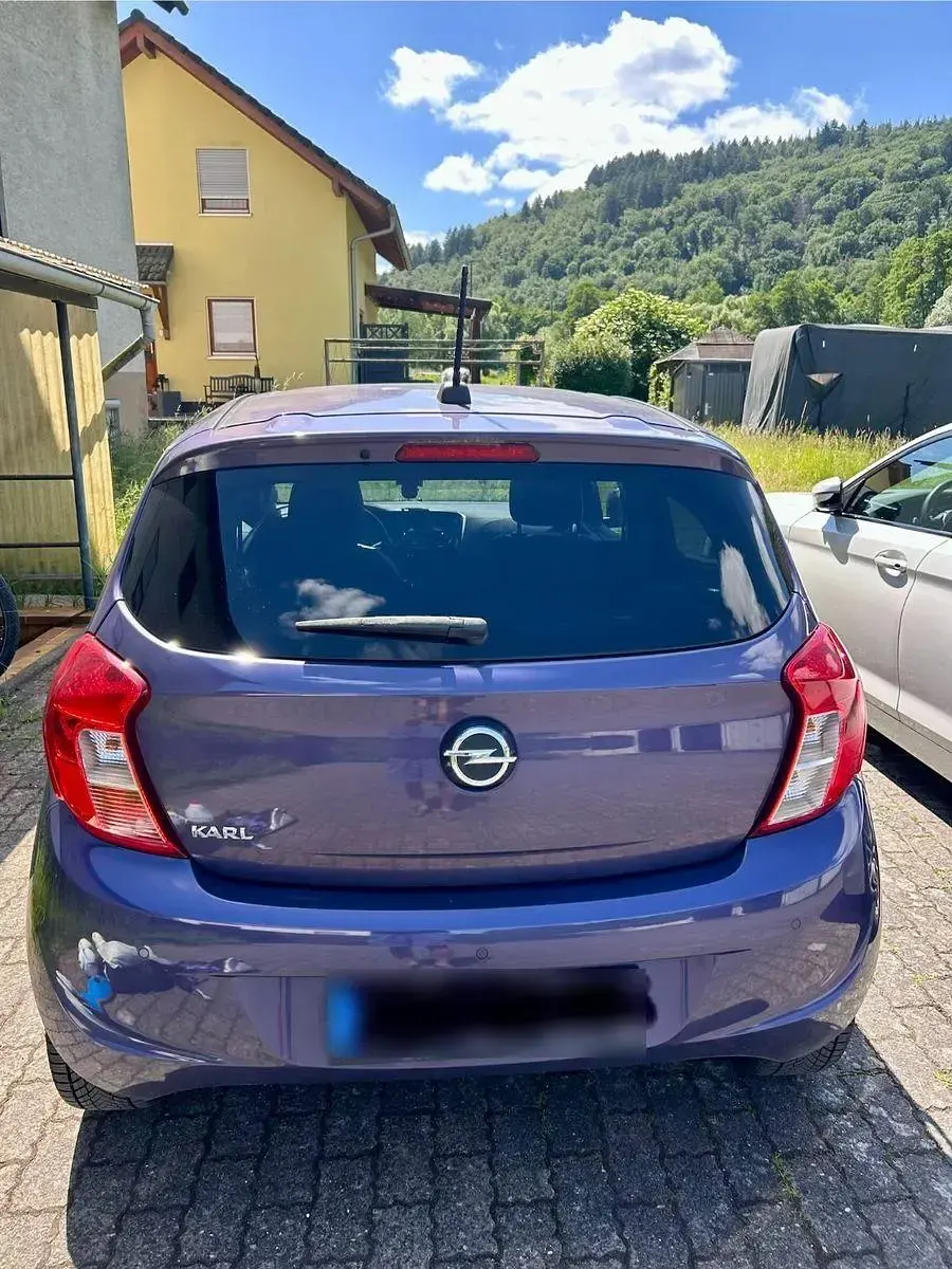 Gebraucht Opel Karl 75 PS (55 kW) 2016 Violet Kleinwagen