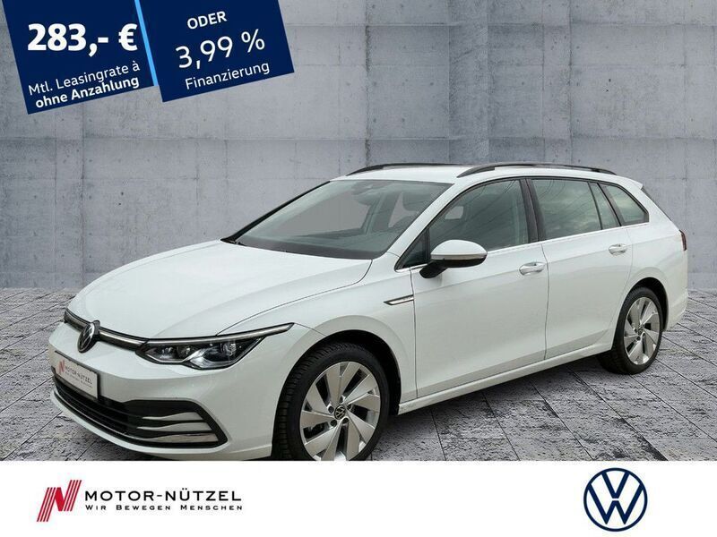 Weiß Gebraucht 2021 VW Golf VIII Style Kombi | 20.930 € (Fairer Preis) - Bild 1/4