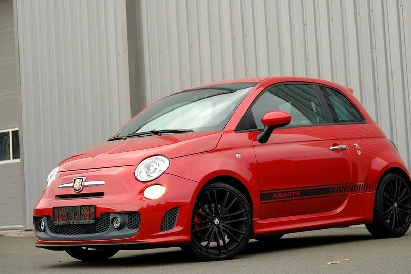 Rot Gebraucht 2016 Abarth 595 Turismo Kleinwagen | 12.560 € (Superpreis) - Bild 1/4