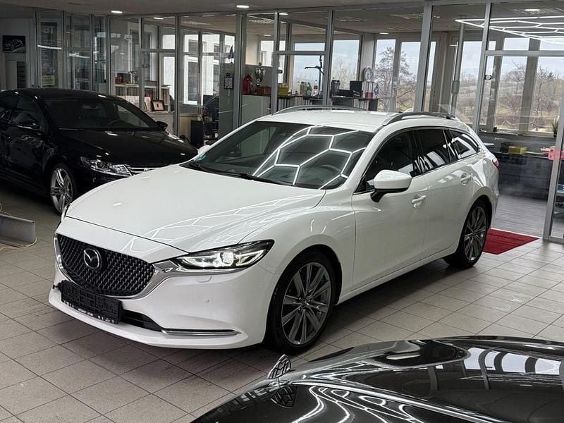 Gebraucht Mazda 6 Sports-Line 184 PS (135 kW) 2019 Weiß Kombi