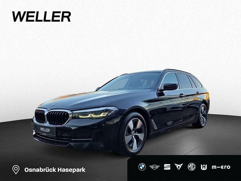 Schwarz Gebraucht 2021 BMW 520 Performance Kombi | 27.270 € (Guter Preis) - Bild 1/4