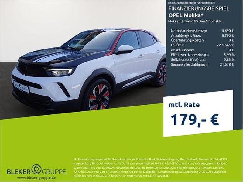 Weiß Gebraucht 2022 Opel Mokka GS Line SUV | 18.780 € (Guter Preis) - Bild 1/3