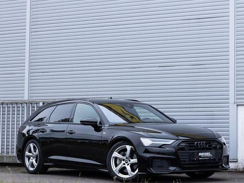 Mythosschwarz Gebraucht 2022 Audi A6 S-Line Kombi | 31.990 € (Guter Preis) - Bild 1/4