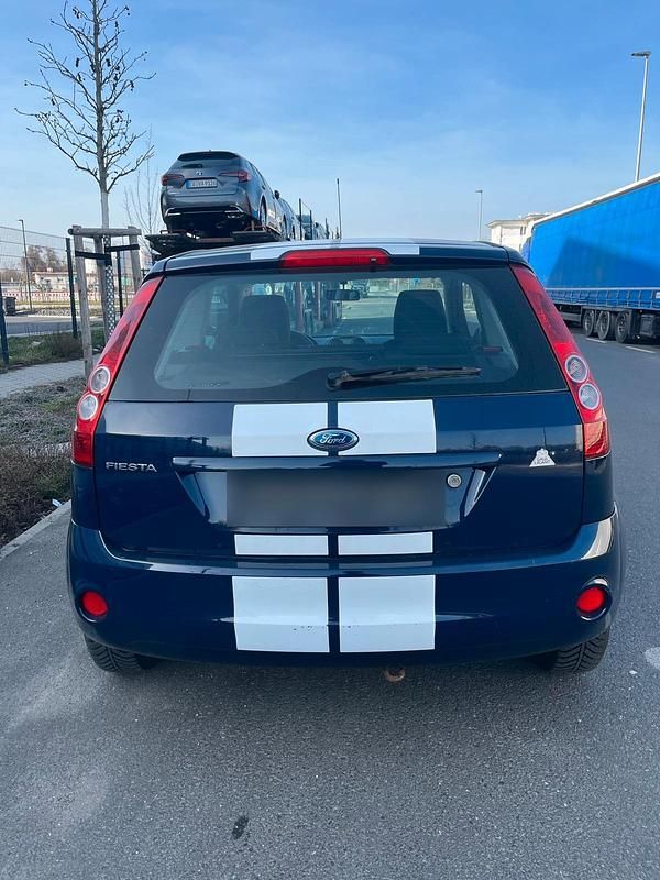 Gebraucht Ford Fiesta 2008 Blau Kleinwagen