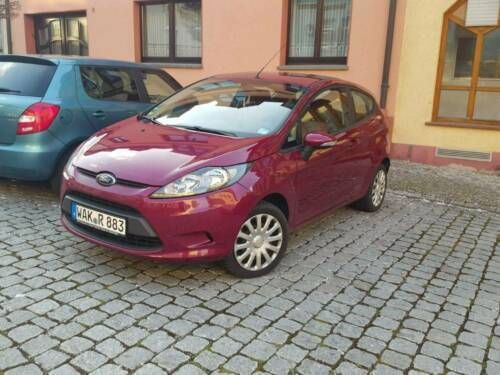 Verkauft Ford Fiesta Bordeaux Metallic Gebraucht 2009 109 000 Km