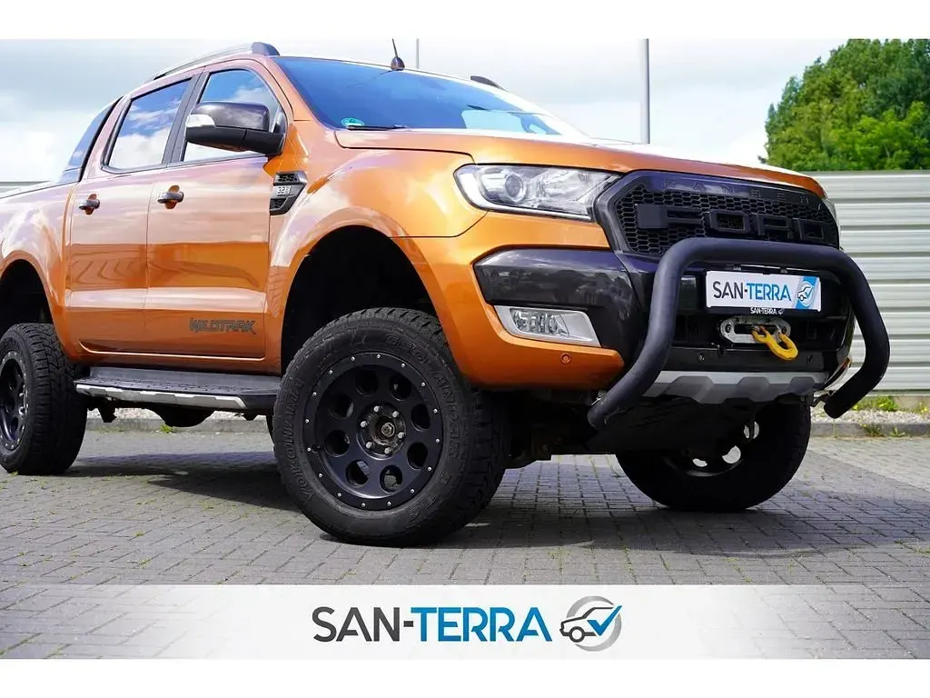 Gebraucht Ford Ranger Wildtrack 200 PS (147 kW) 2016 Orange Pickup