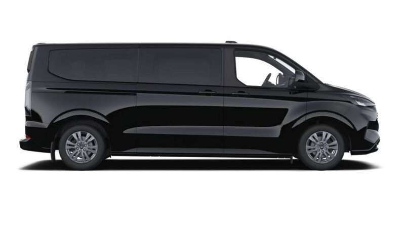 Agate black metallic Neu 2024 Ford Tourneo Custom Titanium Van / Kleinbus | 52.293 € (Guter Preis) - Bild 1/2