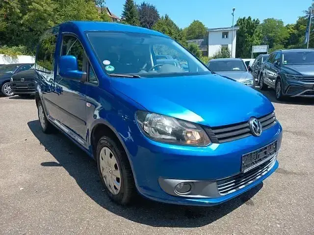 Gebraucht VW Caddy Trendline 105 PS (77 kW) 2011 Blau Van / Kleinbus
