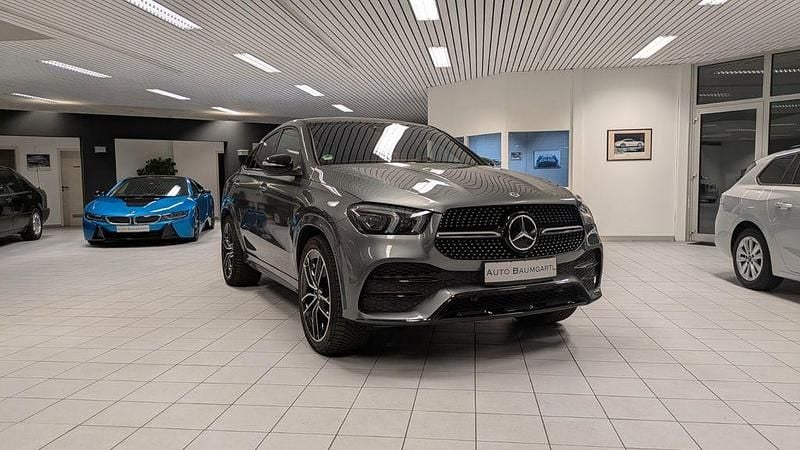 Grau Gebraucht 2021 Mercedes GLE350 AMG line Coupé | 56.800 € (Guter Preis) - Bild 1/4