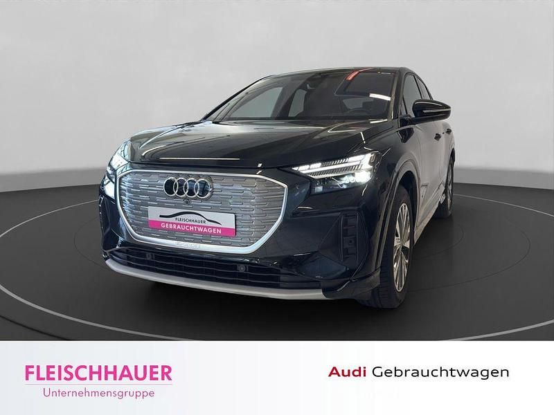 Schwarz Gebraucht 2024 Audi Q4 Sportback e-tron Sport SUV | 41.980 € (Guter Preis) - Bild 1/4