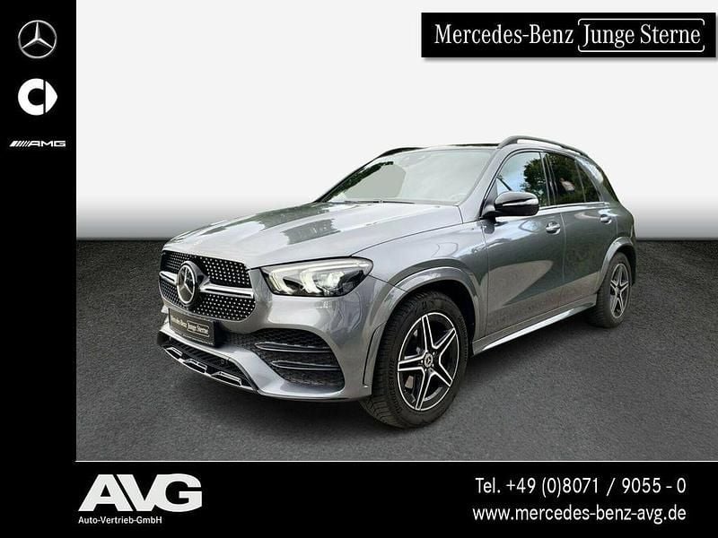 Lack selenitgrau Gebraucht 2022 Mercedes GLE400 AMG SUV | 63.800 € (Guter Preis) - Bild 1/4