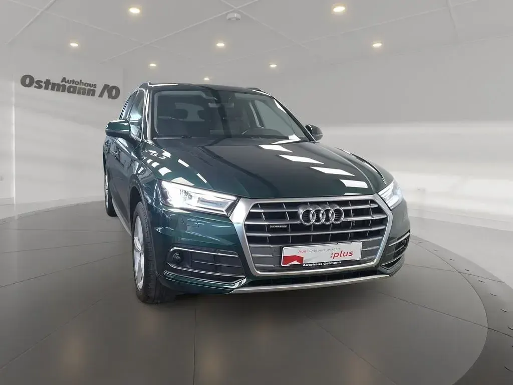 Gebraucht Audi Q5 Sport 190 PS (139 kW) 2019 Azorengrün metallic SUV