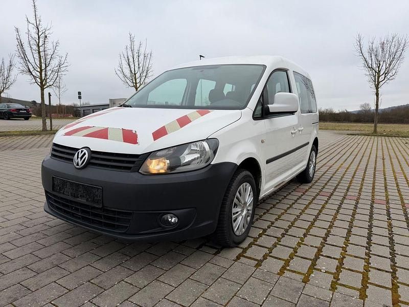 Gebraucht VW Caddy Trendline 102 PS (75 kW) 2014 Weiß Van / Kleinbus