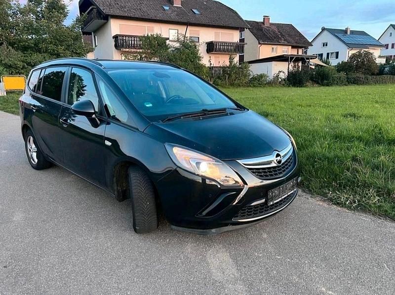 Schwarz Gebraucht 2015 Opel Zafira Tourer Van / Kleinbus | 6.499 € (Superpreis) - Bild 1/4