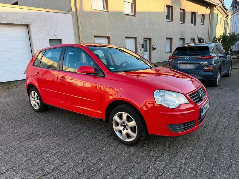 Gebraucht VW Polo Comfortline 69 PS (50 kW) 2007 Rot Kleinwagen