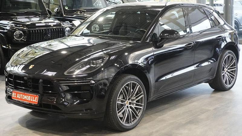 Schwarz Gebraucht 2020 Porsche Macan Turbo Sport SUV | 55.991 € (Superpreis) - Bild 1/4