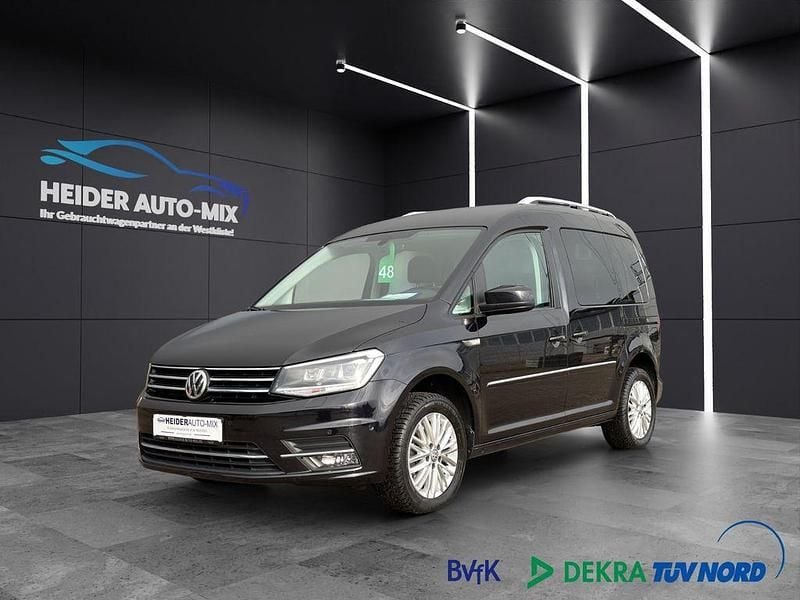 Schwarz Gebraucht 2017 VW Caddy Highline Van / Kleinbus | 18.999 € (Etwas zu teuer) - Bild 1/4