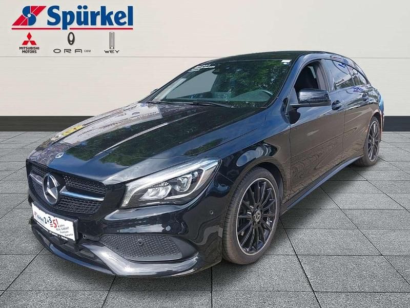 Kosmosschwarz Gebraucht 2018 Mercedes CLA200 AMG line Kombi | 21.480 € (Fairer Preis) - Bild 1/4