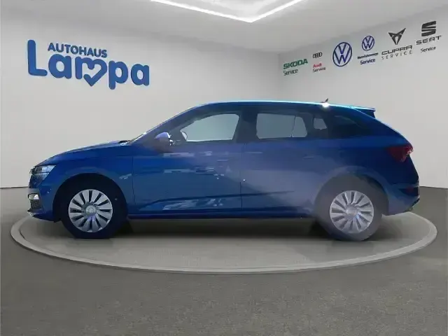 Gebraucht Skoda Scala Ambition 116 PS (85 kW) 2021 Blau Kleinwagen