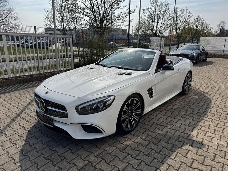 Gebraucht Mercedes SL400 AMG 367 PS (269 kW) 2019 Weiß Cabrio