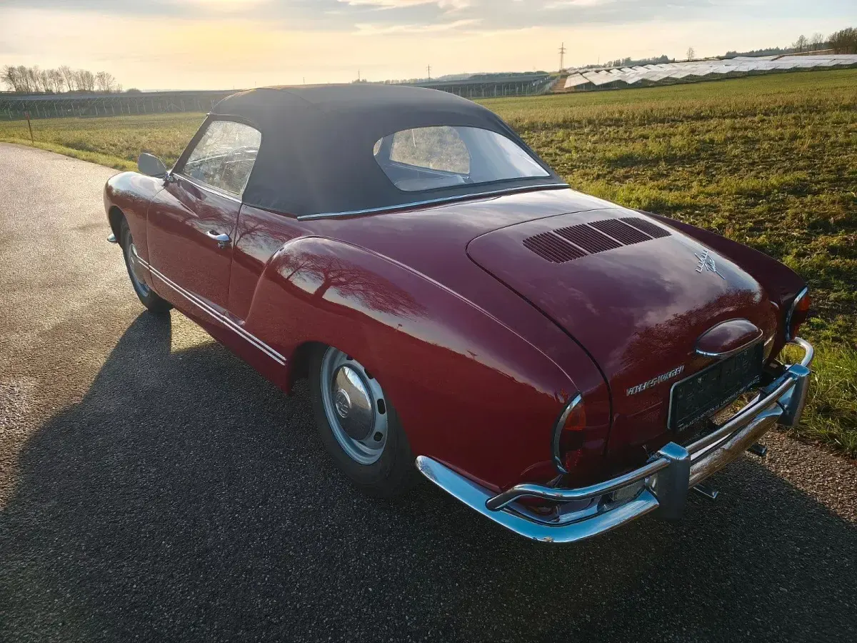 Usata VW Karmann Ghia Karmann 44 CV (32 kW) 1967 Rosso Coupé