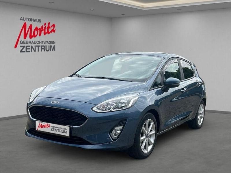 Chromablau metallic Gebraucht 2019 Ford Fiesta Cool & Connect Kleinwagen | 11.690 € (Fairer Preis) - Bild 1/3