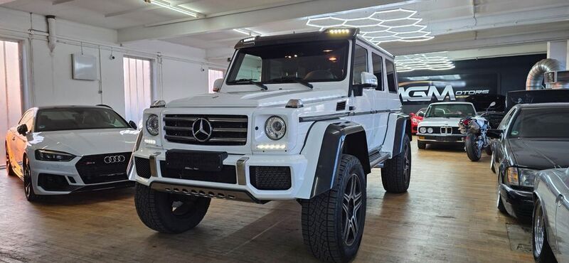 Weiß Gebraucht 2016 Mercedes G500 4x4² SUV | 125.000 € (Fairer Preis) - Bild 1/4