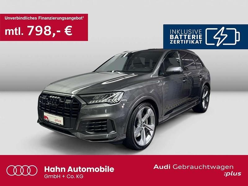 Grau Gebraucht 2021 Audi Q7 Sport SUV | 59.960 € (Teuer) - Bild 1/3