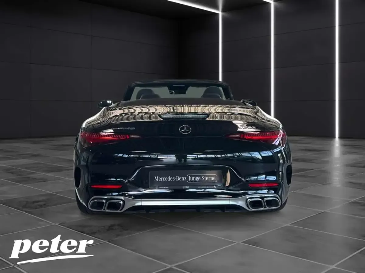 Gebraucht Mercedes SL63 AMG AMG 585 PS (430 kW) 2025 Metalliclack obsidianschwarz Cabrio