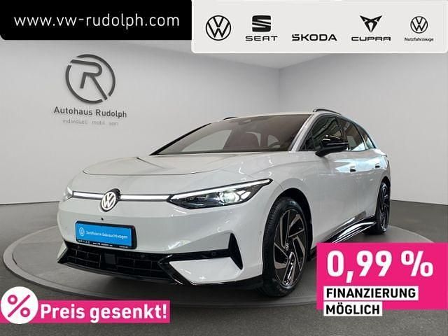 Gletscherweiß metallic Gebraucht 2025 VW ID.7 Pro Limousine | 51.879 € (Teuer) - Bild 1/4