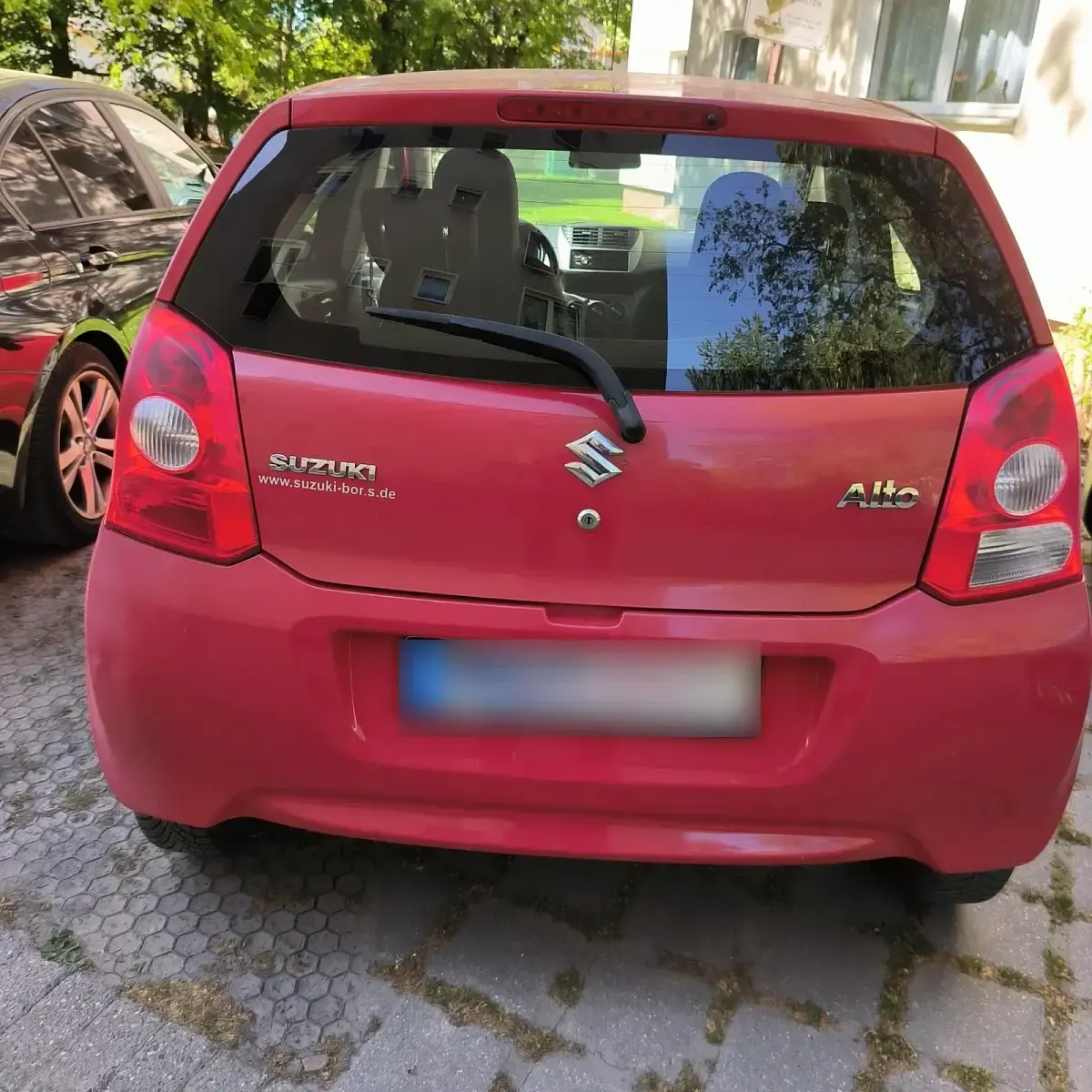 Gebraucht Suzuki Alto 68 PS (50 kW) 2008 Rot Kleinwagen