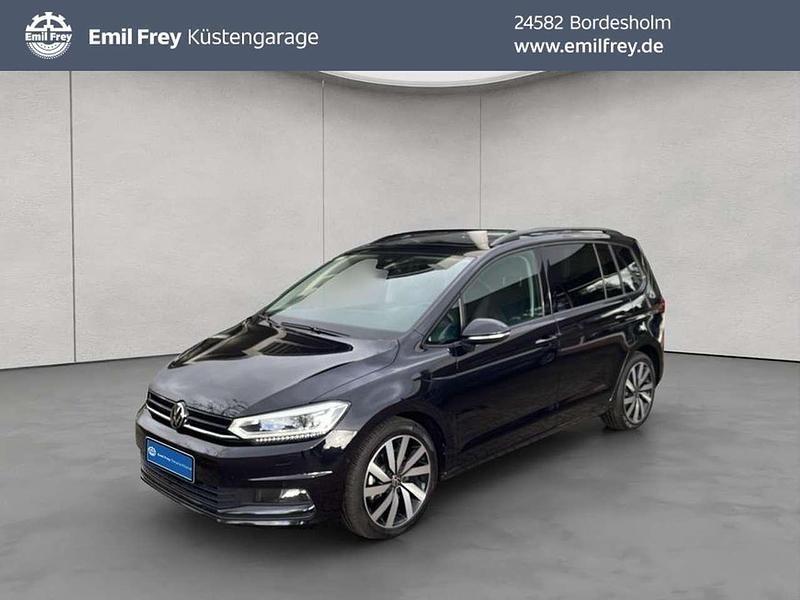 Schwarz Gebraucht 2025 VW Touran Highline Van / Kleinbus | 54.490 € - Bild 1/4