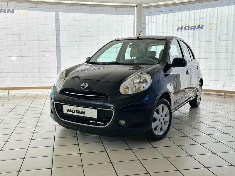 Schwarz Gebraucht 2012 Nissan Micra Kleinwagen | 4.990 € (Fairer Preis) - Bild 1/4