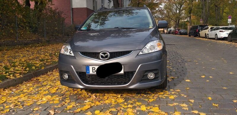 Grau Gebraucht 2010 Mazda 5 Active Van / Kleinbus | 6.450 € (Teuer) - Bild 1/4