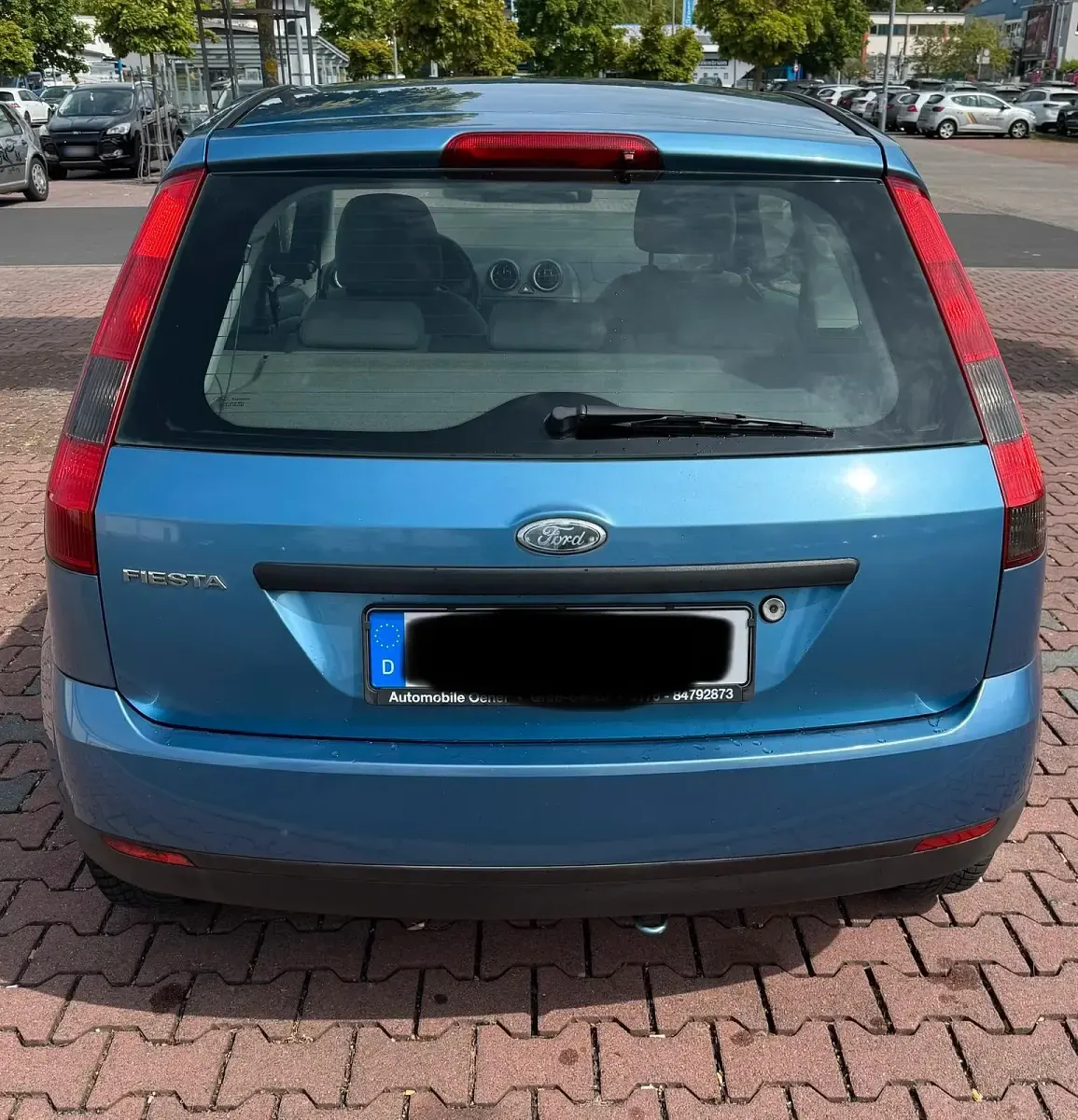 Gebraucht Ford Fiesta 60 PS (44 kW) 2003 Blau Kleinwagen