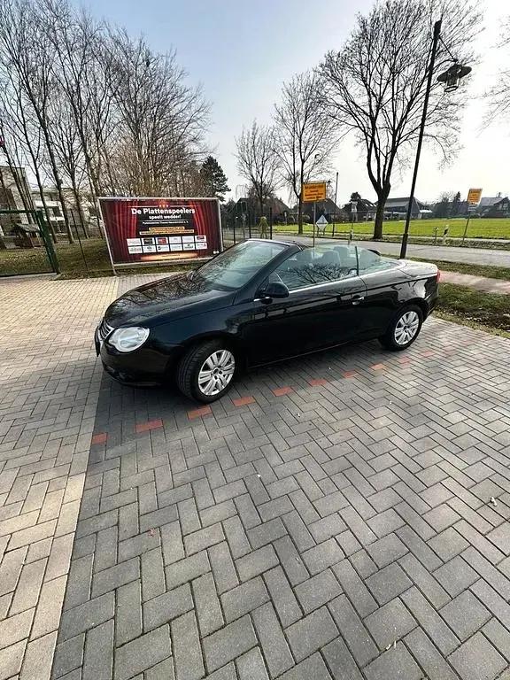 Usata VW Eos 116 CV (85 kW) 2007 Nero Cabrio