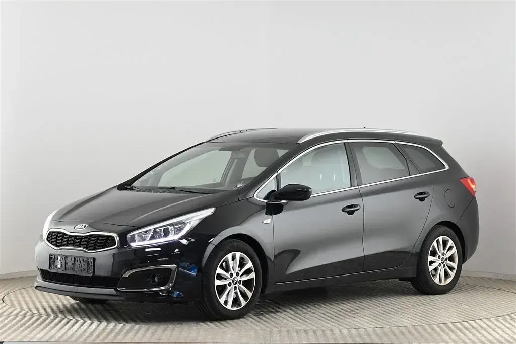 Gebraucht Kia Ceed Sportswagon 99 PS (72 kW) 2016 Schwarz Kombi
