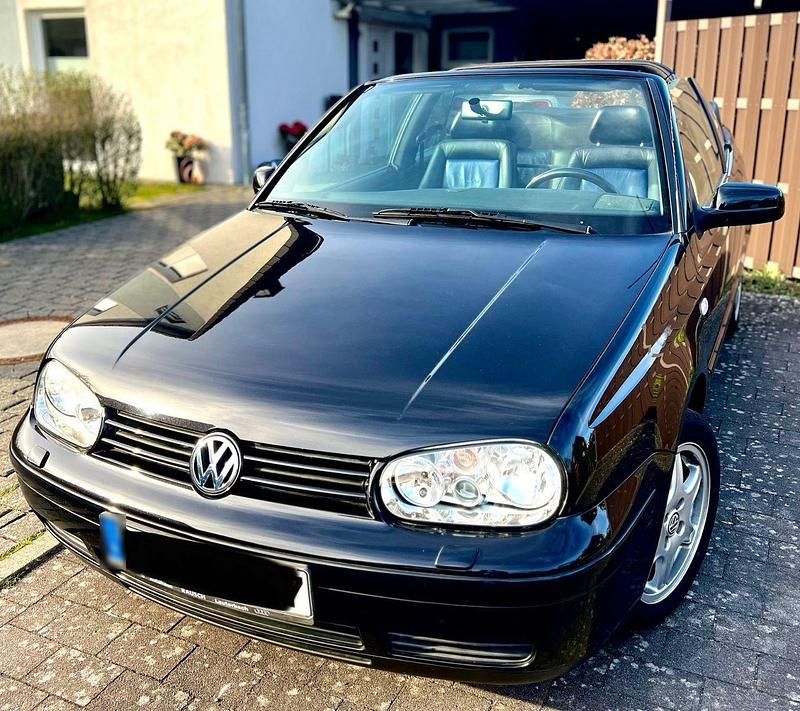 Gebraucht VW Golf Cabriolet 101 PS (74 kW) 2000 Schwarz Cabrio