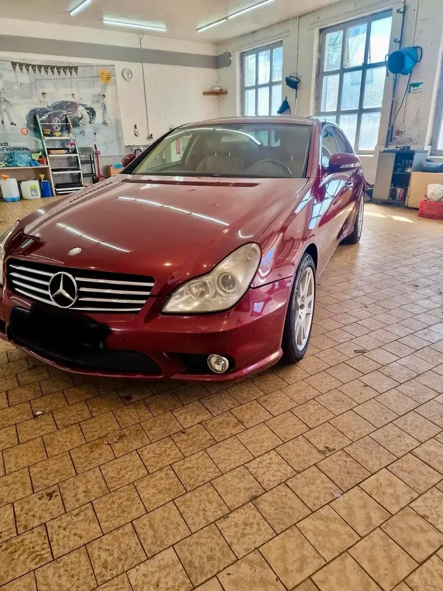 Gebraucht Mercedes CLS350 272 PS (200 kW) 2005 Rot Coupé