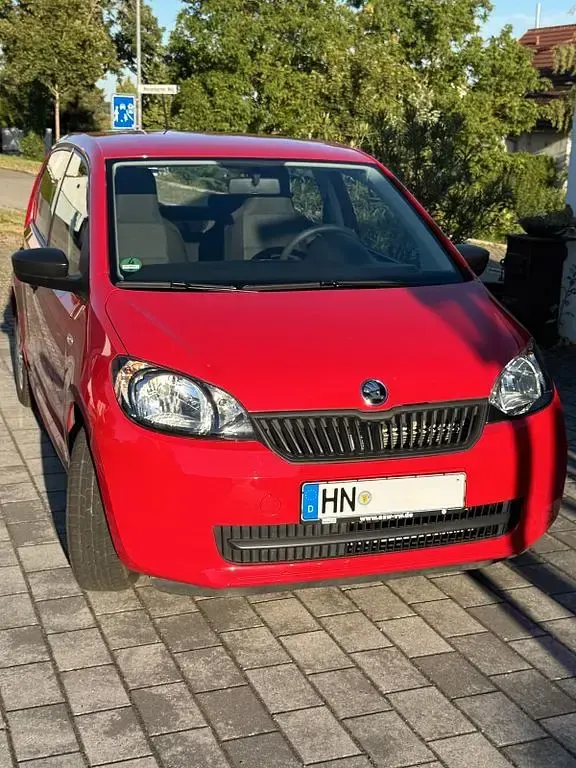 Gebraucht Skoda Citigo 75 PS (55 kW) 2015 Rot Kleinwagen