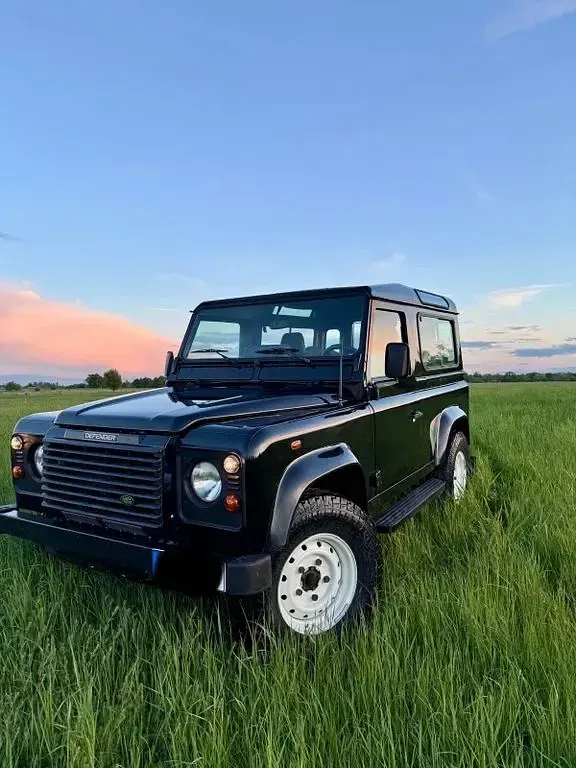 Gebraucht Land Rover Defender SE 122 PS (89 kW) 2003 Schwarz Kombi